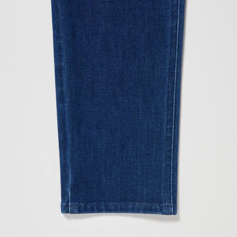 Uniqlo Ultra Stretch Denim Pantaloni Blu | SCHXIZ370