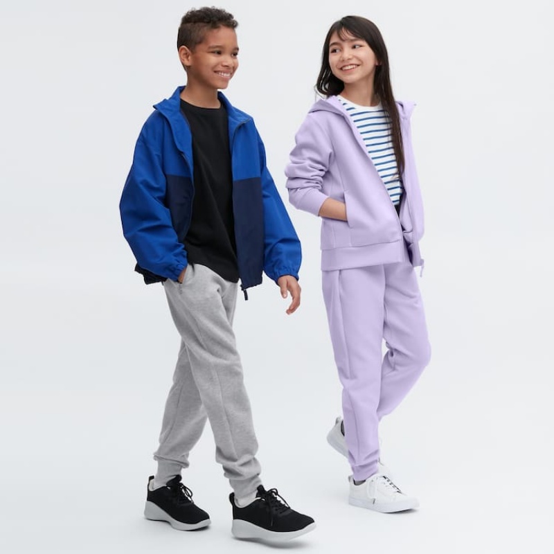 Uniqlo Ultra Stretch Dry Pantaloni Jogger Ragazza Grigie | VZYJGQ670