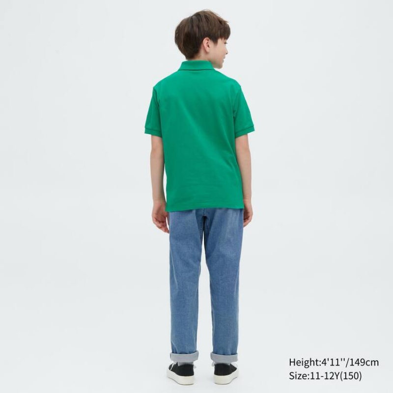 Uniqlo Ultra Stretch Tapered Pantaloni Ragazza Blu | RFEZDQ105