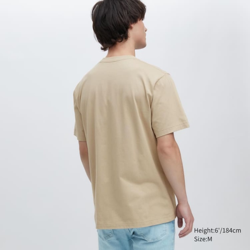 Uniqlo Ut Archive One Piece Grafica Magliette Beige | FPZJEO972