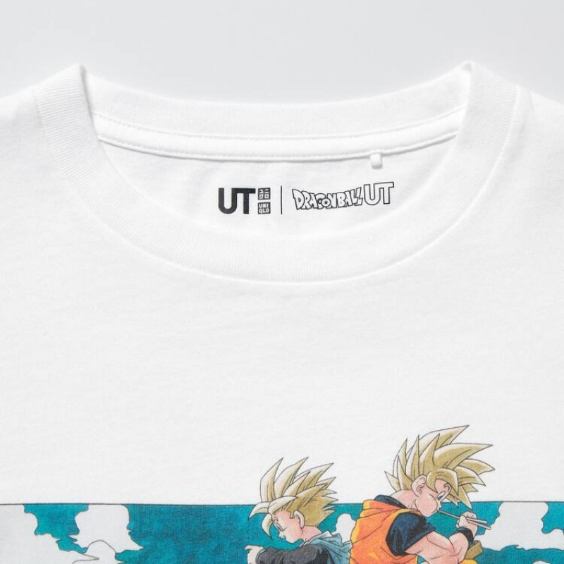 Uniqlo Ut Dragon Ball Magliette Ragazza Bianche | NGPXMH895