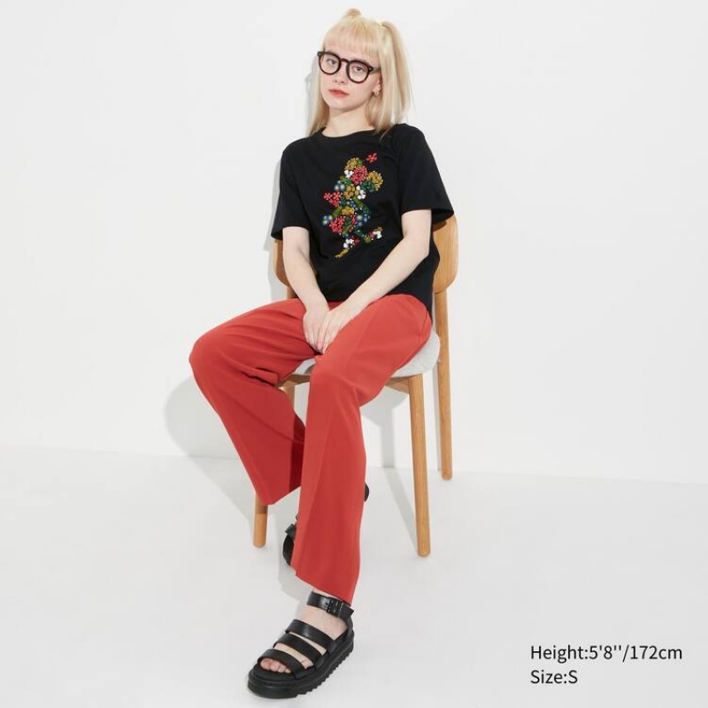 Uniqlo Utgp2023 Mfa Grafica Magliette Nere | MIDNKV578