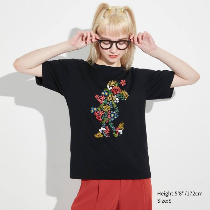 Uniqlo Utgp2023 Mfa Grafica Magliette Nere | MIDNKV578