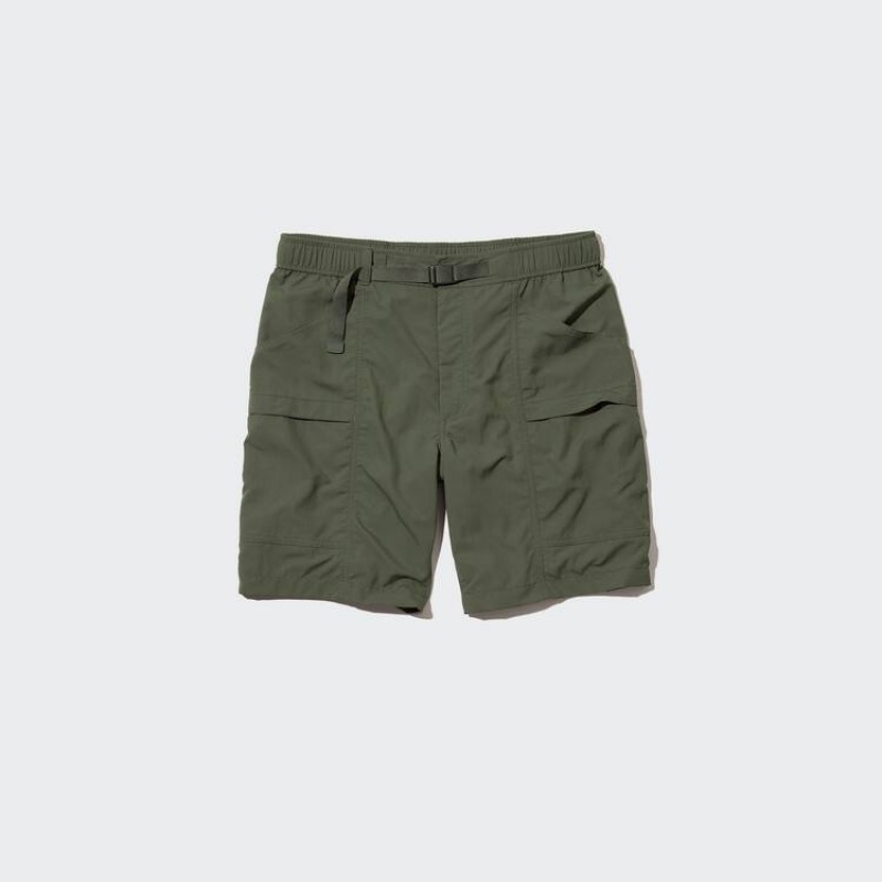 Uniqlo Utility Pantaloncini Verde Oliva | APYUDH309