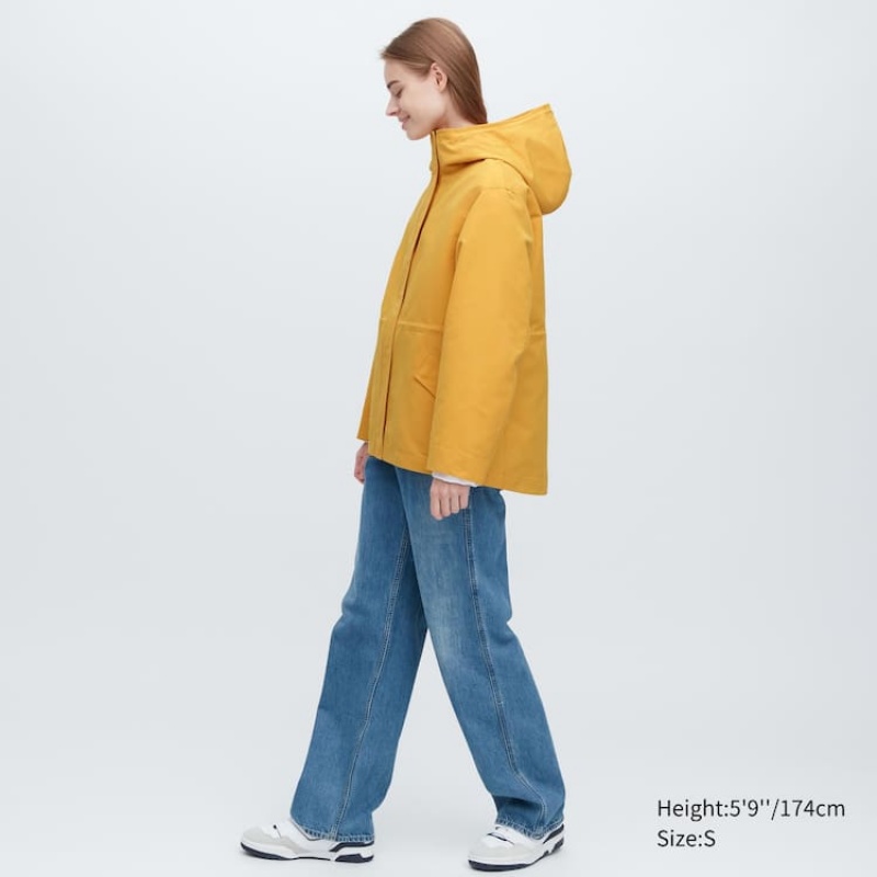 Uniqlo Utility Parka Gialle | COHXZM914