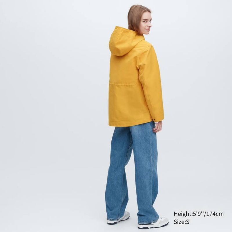 Uniqlo Utility Parka Gialle | COHXZM914