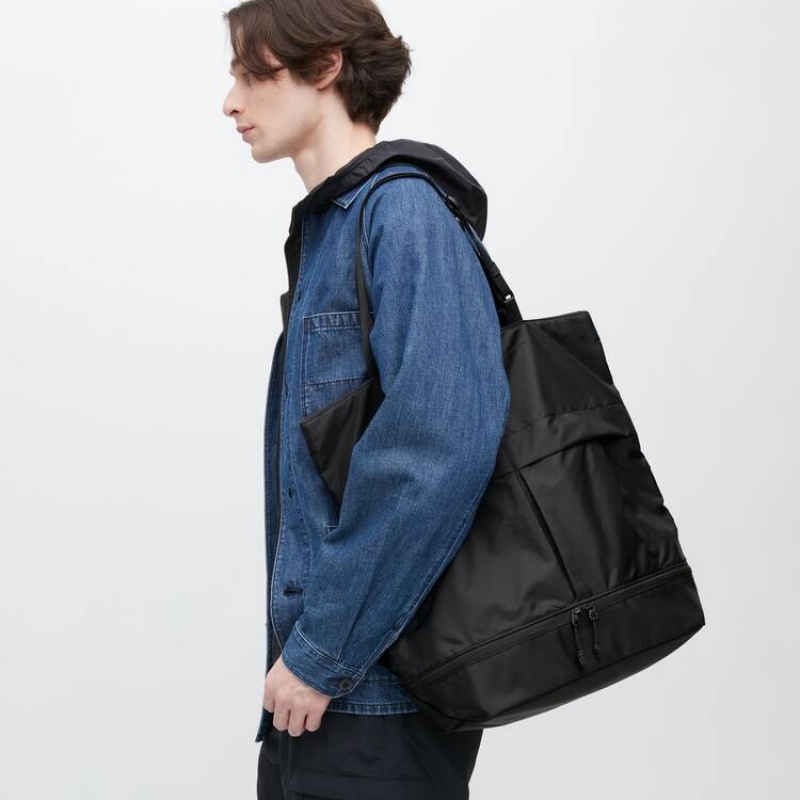 Uniqlo Utility Two-way Borse Nere | GKQTDM718