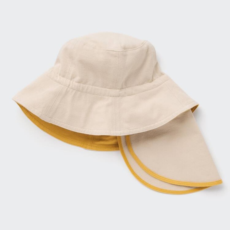 Uniqlo Uv Protection Cappelli Neonato Beige | YFILVP509