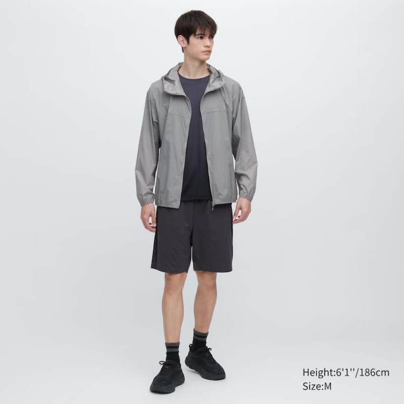 Uniqlo Uv Protection Pocketable Parka Grigie | WNPFMJ280